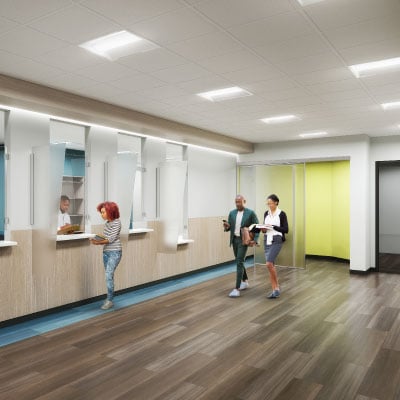 rendering of new pharmacy